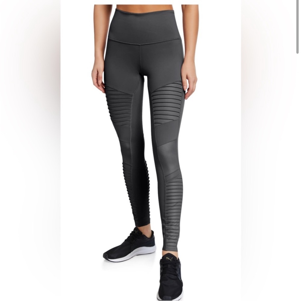 ALO YOGA MOTO HIGH WAIST LEGGINGS SIZE SMALL
